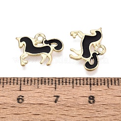 Alloy Enamel Pendants&nbsp;ENAM-N069-12KCG-02