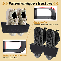 6Pcss Plastic Slipper Racks for Bathroom&nbsp;ODIS-WH0030-331A