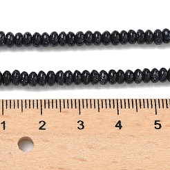 Synthetic Blue Goldstone Beads Strands&nbsp;G-K343-C52-01A