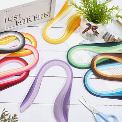 9Sets 9 Styles Gradient Rectangle Quilling Paper Strips&nbsp;DIY-CP0012-32