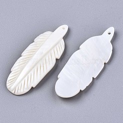 Natural Freshwater Shell Pendants&nbsp;SHEL-R113-11