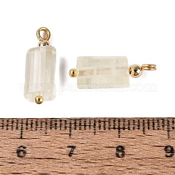 Heated Natural Lemon Quartz Pendants&nbsp;GG-N004-01G-02