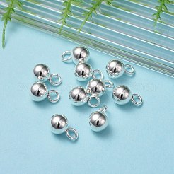 201ステンレススチールペンダントエンドピース  銀  10x6mm  穴：2.5mm&nbsp;STAS-N005-01S