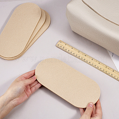 フェルトバッグの底  オーバル  製袋用  モカシン  220x100x4mm&nbsp;FIND-WH0367-210C