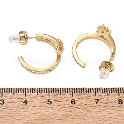 304 Stainless Steel Cubic Zirconia Stud Earrings for Women&nbsp;SA-CBA0E8A-04G