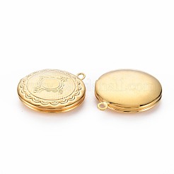 Brass Locket Pendants&nbsp;KK-S356-684