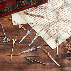 66Pcs 3 Colors Zinc Alloy Pendants Set&nbsp;FIND-GL0001-28