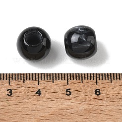 Opaque Resin European Beads&nbsp;RESI-F073-10
