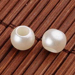Imitation Pearl Acrylic European Beads&nbsp;OPDL-L010-2901