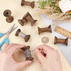 Wooden Empty Spools for Wire&nbsp;TOOL-WH0125-54B