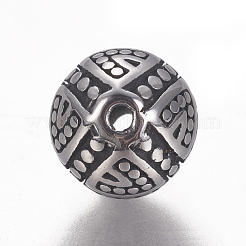 304 Stainless Steel Beads&nbsp;STAS-F212-031AS