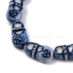 Handmade Porcelain Beads Strands&nbsp;PORC-I027-18B