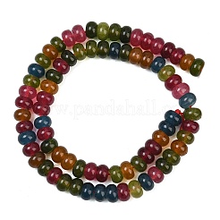 Natural Deyd White Jade Beads Strands&nbsp;GG-CBAD029-B06-5x8mm