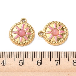 Cherry Quartz Glass Pendants&nbsp;STAS-P453-13G-03