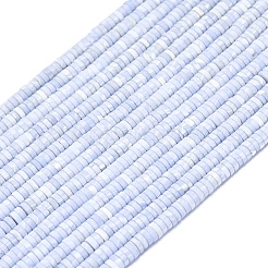 Synthetic Blue Lace Agate Beads Strands&nbsp;G-P575-B35-4x1mm
