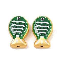 Baking Paint Opaque Glass Enamel Beads&nbsp;GL-CBA4370-01A