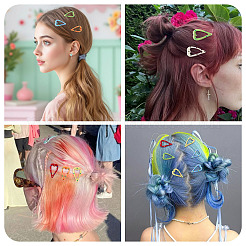 Iron Enamel Snap Hair Clips&nbsp;PHAR-TADJ0001-06C