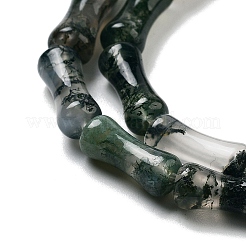 Natural Moss Agate Beads Strands&nbsp;G-Q178-A01-01
