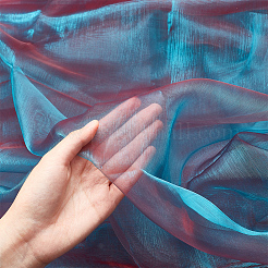 Two Tone Polyester Organza Fabric&nbsp;AJEW-WH0314-302B
