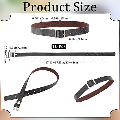 PU Imitation Leather Necklaces for Choker Collar Chain Jewelry&nbsp;FIND-WH20019-74B