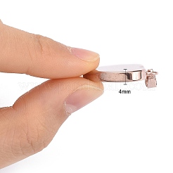 Ion Plating(IP) Fashionable 304 Stainless Steel Stamping Blank Tag Pendants&nbsp;LS-STAS-J002B-01RG