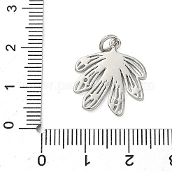 Brass Micro Pave Clear Cubic Zirconia Pendants&nbsp;KK-A273-33P