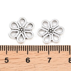 Tibetan Style Alloy Flower Charms&nbsp;PALLOY-A024-21AS