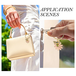 Alloy Enamel Keychains&nbsp;KEYC-TADJ00002