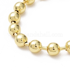 Rack Plating Brass Ball Chain Bracelets for Women&nbsp;BJEW-G676-01D-G