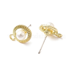 Alloy Stud Earring Findings&nbsp;FIND-I033-05G