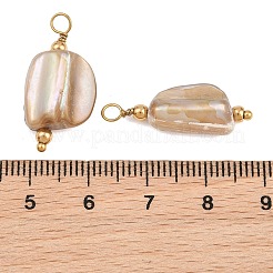 Natural Freshwater Shell Pendants&nbsp;SH-CBA5EEC-02G