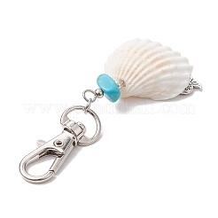 Synthetic Turquoise Pendant Decoration&nbsp;HJEW-JM02099-02