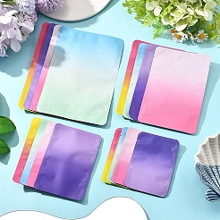 50Pcs 4 Style Two Tone Rectangle Plastic Zip Top Gift Bags&nbsp;OPP-FS0001-19A-3
