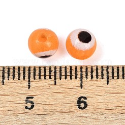 Luminous & Printed Opaque Acrylic Beads&nbsp;LACR-G050-01G