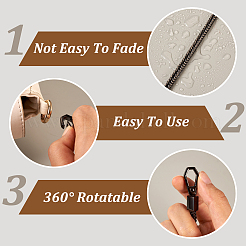 3Pcs 3 Colors Iron Flat Snake Chain Bag Straps&nbsp;FIND-BT0001-27