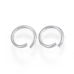 Tarnish Resistant 304 Stainless Steel Open Jump Rings&nbsp;STAS-F110-04P