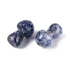 Natural Blue Spot Jasper Mushroom Display Decorations&nbsp;G-Q602-03G