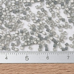 MIYUKIデリカビーズ  シリンダー  日本製シードビーズ  11/0  （db1817)染色スモークグレーシルクサテン  1.3x1.6mm  穴：0.8mm  約2000PCS /ボトル  10 G /ボトル&nbsp;SEED-JP0008-DB1817