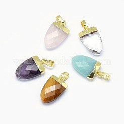 Natural & Synthetic Mixed Stone Pendants&nbsp;G-F584-H