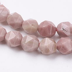 Natural Rhodonite Beads Strands&nbsp;G-J376-64-6mm