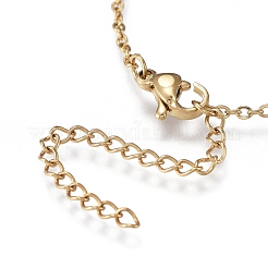 Brass Micro Pave Clear Cubic Zirconia Pendant Necklaces&nbsp;NJEW-R256-12