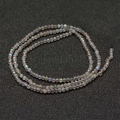 Natural Labradorite Beads Strands&nbsp;G-K182-2mm-25A
