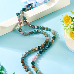 2 Strands Natural Indian Agate Beads Strands&nbsp;G-TA0002-54