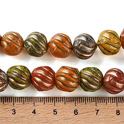 Painted Glass Bead Strands&nbsp;FIND-H023-09