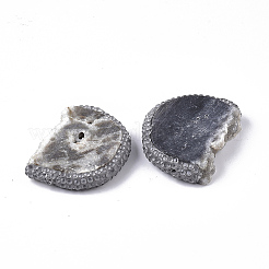 Natural Druzy Quartz Beads&nbsp;G-T127-02