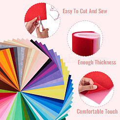 66Pcs Non Woven Fabric&nbsp;DIY-TAC0016-67B