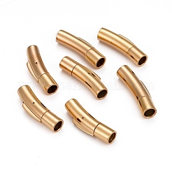 Tube 304 Stainless Steel Bayonet Clasps&nbsp;STAS-Q034-1G