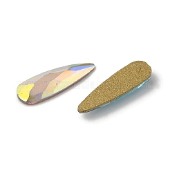 Glass Rhinestone Cabochons&nbsp;RGLA-G023-02