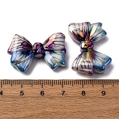 Printed & UV Plating Opaque Acrylic Beads&nbsp;OACR-G052-02A