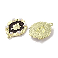 Rack Plating Spray Painted Alloy Pendants&nbsp;FIND-C049-08G